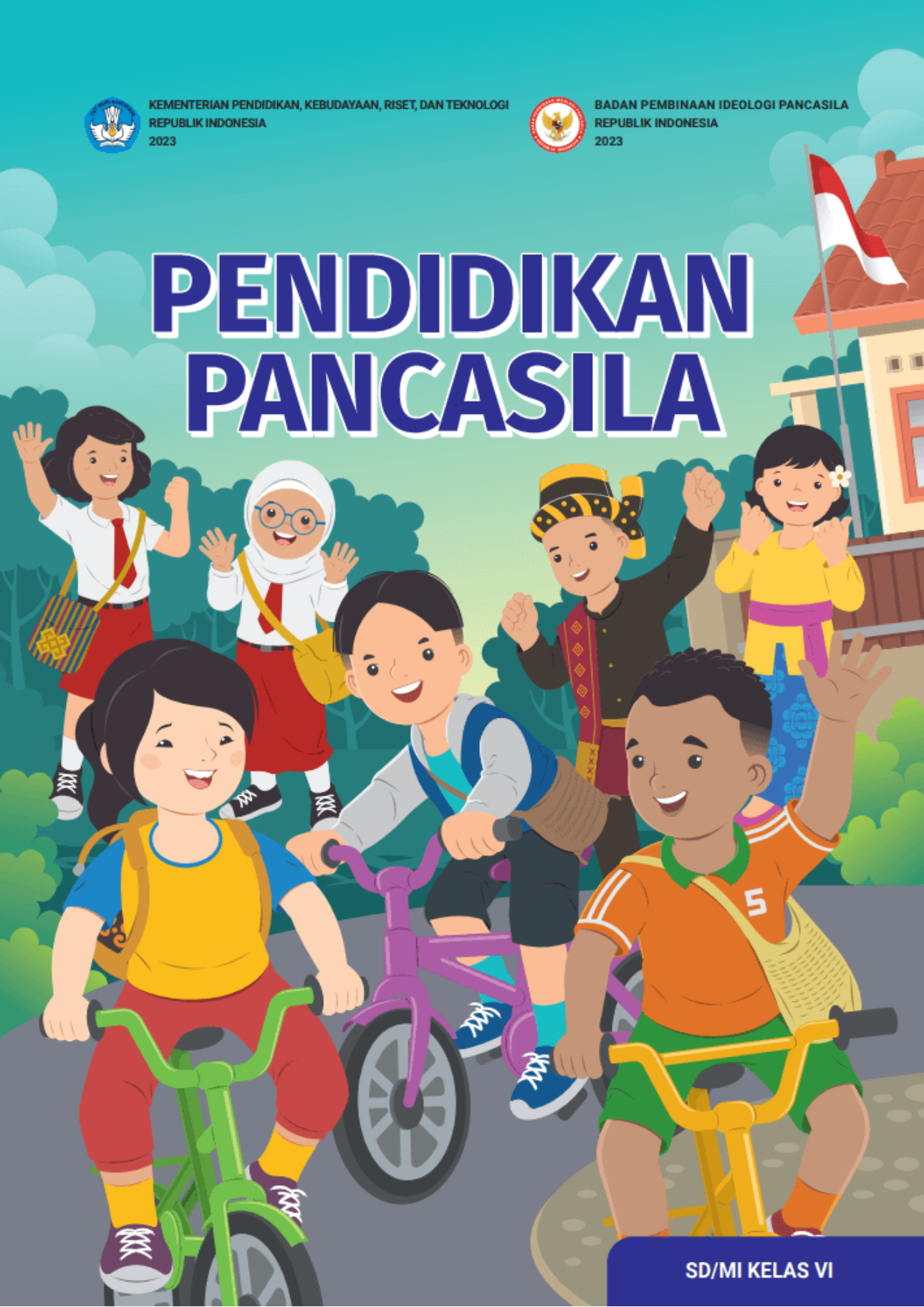 Sampul Buku PPKn Kelas 6